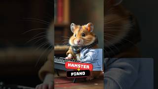 Hamster Piano Prodigy – Tiny Paws Big Talent 🎹🐹 [upl. by Oliric]