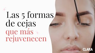 Las 5 formas de cejas que más rejuvenecen [upl. by Manouch]