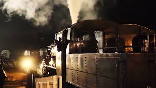 Winter Steam in the Valley On The Ecclesbourne Valley Railway New Years Day Evening 2024 [upl. by Rosette307]