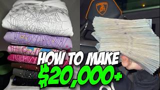 HOW I MADE 20000 RESELLING AT 16 [upl. by Simmonds]