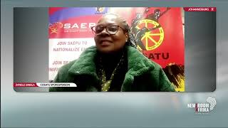 Slow economic growth a blow for SA  COSATU [upl. by Nhojleahcim244]