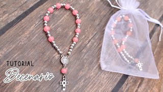 ✞Tutorial DECENARIO o mini Rosario IDEA SOUVENIR ✞ [upl. by Blas881]