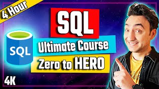 SQL Tutorial for Beginners Ultimate Full Course  From Zero to HERO [upl. by Thorman91]