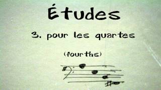 Claude Debussy  Études Pour les quartes  Fourths [upl. by Madson]