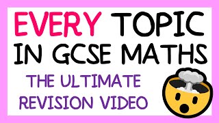 THE ULTIMATE REVISION VIDEO  FOUNDATION GCSE  GCSE 2024 [upl. by Boorer]