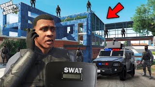 GTA 5  Franklin Becomes The Most Special Swat Soldier In GTA 5 GTA 5 Mods [upl. by Ricky]