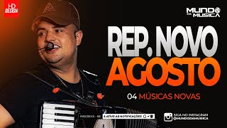 TARCISIO DO ACORDEON  AGOSTO 2024  4 MÚSICAS NOVAS  MUNDO DA MUSICA [upl. by Retlaw998]