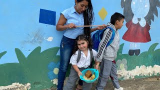 Cuquita en su primer día de escuela 🏫 🥸🤯😱 [upl. by Jorge]