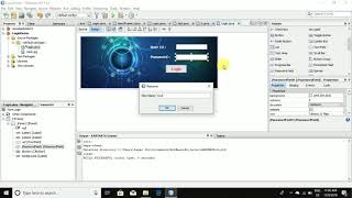 Login Form in Java  JFrame Background Image  Attractive Login Form in Netbeans [upl. by Irtimid]