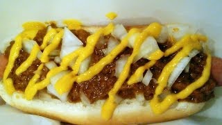 How to make a Coney Island Chili Dog Recipe [upl. by Naenaj]