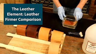 The Leather Element Leather Firmer Comparison [upl. by Ahsyat]