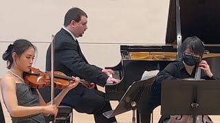 Blind and Partially Deaf Piano Prodigy Yerko Difonis Two Minute Chamber Recital Excerpt [upl. by Ok]