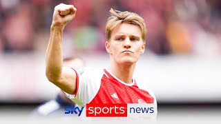 Martin Odegaard has not suffered injury setback with Arsenal hopeful for November return [upl. by Afrika]