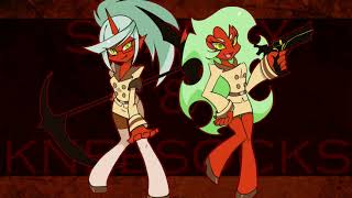 Scanty and kneesocks theme  I want you Slowed to Death [upl. by Iturk]