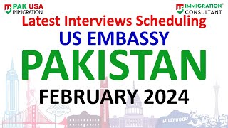 New Interview Letters  US Immigrant Visa Interview by US Embassy  NVC Interview Schedule 2024 [upl. by Notlimah]