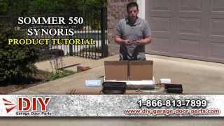 Sommer 550 Synoris Garage Door Opener Overview [upl. by Durant]