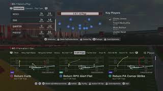 Madden 25 nano Blitz 2 man unlockable Blitz only sendibg 2 pass rushers [upl. by Mercy]