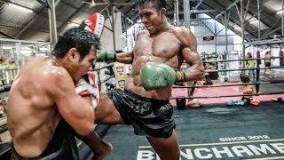 Muay Thai Motivation  Crazy training Buakaw [upl. by Yelahs]