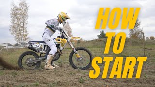 HOW TO Motocross Starts  TOP 5 Techniques For a Dirt Bike Holeshot [upl. by Henriques726]