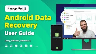 FonePaw Review I Best Android Data Recovery Software  Recover PhotosVideosContactsFiles in 2023 [upl. by Yelrebma967]