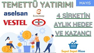 TEMETTÜ PORTFÖYÜMÜN PERFORMANSI VE ANALİZİ  MAYIS [upl. by Annaik]