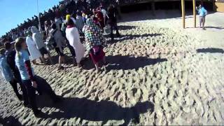 Seaside Heights Polar Bear Plunge through a GoPro [upl. by Gnilyam852]