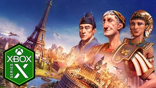 Civilization 6 Xbox Series X Gameplay Xbox Game Pass [upl. by Elisha]