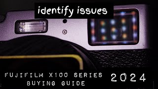 Fujifilm X100  Sticky Aperture Blade Stuck EVF Dust and Command Dial Issues [upl. by Berlin]