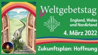 Weltgebetstag 2022  Hoffnungslichter kreativ im Gottesdienst [upl. by Ervine]