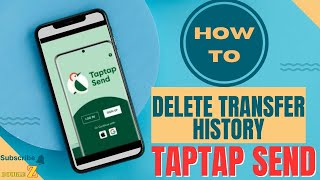 How to delete TapTap send transfer history l Most easiest way l Double Z [upl. by Karlie]