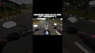 Kawasaki er6n vs rx king 2stroke motovlog rxkingstandar shorts er6n [upl. by Eenar]