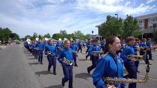 Owosso middle school marching band  Curwood parade June 3 2017 [upl. by Khoury]