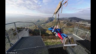 Zipline Italia la più lunga e più veloce del mondo è qui [upl. by Alyson]