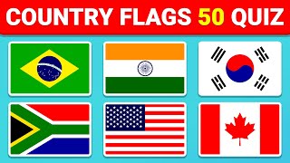 How Many Countries Flags Do You Know 🌍  Guess the Flag Quiz  General Knowledge Quiz Challenge [upl. by Purse]