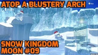 Super Mario Odyssey  Snow Kingdom Moon 09  Atop a Blustery Arch [upl. by Glenna895]