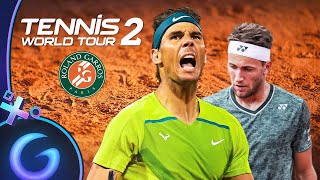 MA FINALE DE ROLAND GARROS 2022   Nadal vs Ruud [upl. by Wilkins372]