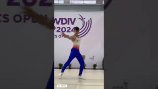 IM 🇷🇴 podium training gymnast aerobicgymnastics aerobics acrobatics plovdivcup2024 [upl. by Phene859]