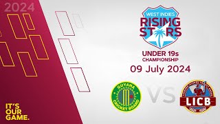 🔴 LIVE Guyana v Leeward Islands  CWI Women’s Under 19 20over Championships 2024 WIWU19Champs [upl. by Eimar]