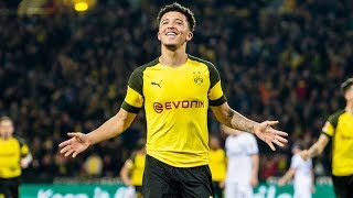 Jadon Sancho  Best Of Skills Assists and Goals for Borussia Dortmund [upl. by Zetneuq]