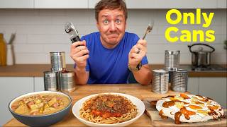 OnlyCans – I Cooked a 3 Course Meal Using ONLY Tin Canned Food [upl. by Johny]