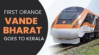 KasaragodThiruvananthapuram Vande Bharat First Orange Vande Bharat in Kerala  Timetable stations [upl. by Schwarz921]