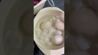 Air fry to make soft boiled egg airfryer egg fastcooking [upl. by Elyag]