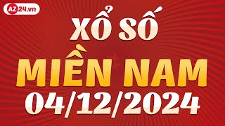 Xổ số miền Nam ngày 4 tháng 12  XSMN  SXMN  KQXSMN  Kết quả Xổ số kiến thiết miền Nam hôm nay [upl. by Ani]