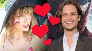 Taylor Swift Dating Matthew Gray Gubler [upl. by Nnylakcaj]