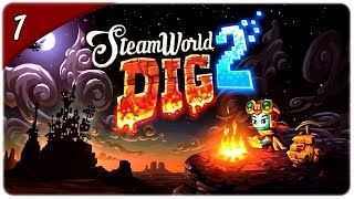 SteamWorld Dig 2  UMA NOVA AVENTURA MINERADORA 1 CONHECENDO O JOGO LANÇAMENTO PTBR [upl. by Rodriguez]