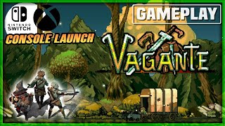 VAGANTE Console Launch Gameplay  2D Roguelike Randomized Action Adventure  Xbox Switch [upl. by Grunenwald363]