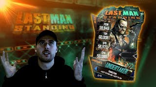 WWE SUPERCARDLAST MAN STANDING UNDERTAKERx2 BATTLEGROUNDна русском [upl. by Claudie]