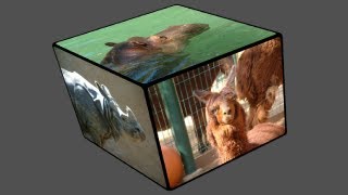 GIMP 28 Tutorial  Photos on a Cube [upl. by Nye]