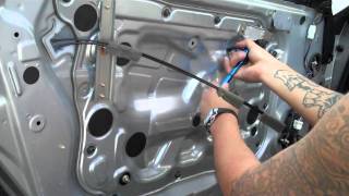 DIY Replace Infiniti G35 coupe window motorPart 1 [upl. by Aitetel]