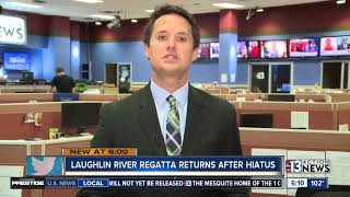 River Regatta returns to Laughlin after debris issues [upl. by Enimisaj]